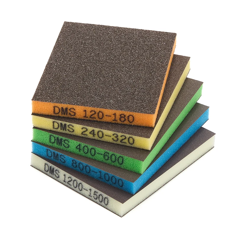 Färgglad dubbelsidig slipsvamp